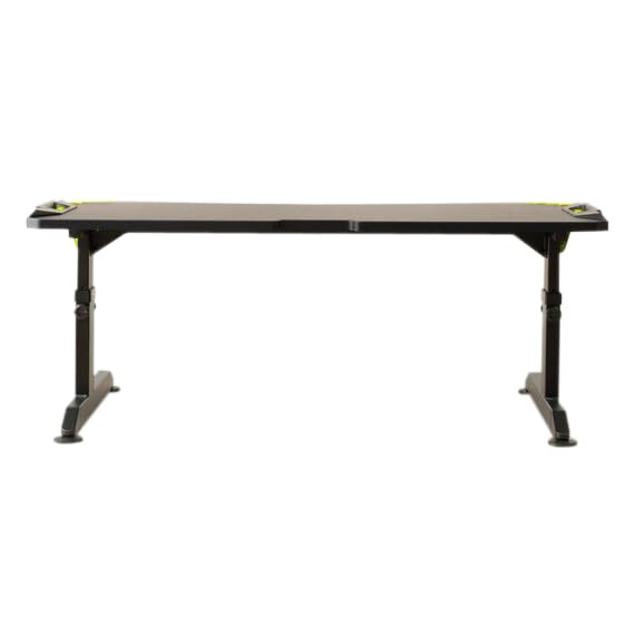 Amazon.co.jp: ニトリ ゲーミング ローデスク GM004 ブラック/グリーン